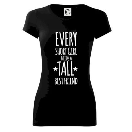 Every short girl needs a tall best friend