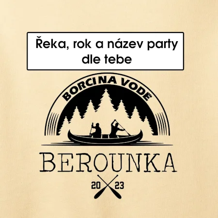 Na vodu - Kanoe les (vlastní nápis)