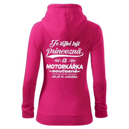 Je těžké být princezna - motorkářka
