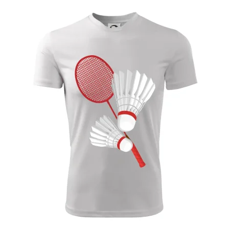 Badminton - pálka a košík