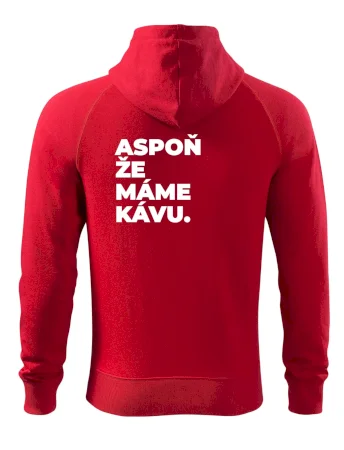 ASPOŇ ŽE MÁME KÁVU.