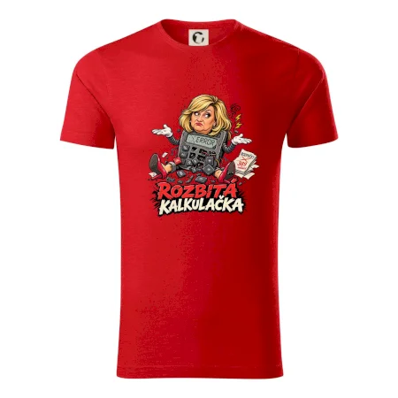 Alenka - rozbitá kalkulačka