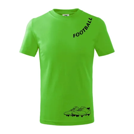 FOOTBALL nápis šikmo