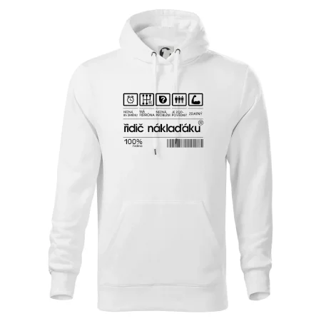 Čárový kód řidič náklaďáku