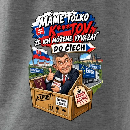 Máme toľko kktov, že ich môžeme vyvážať do Čiech
