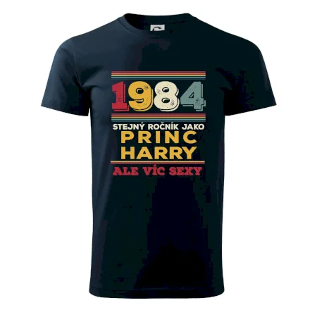 1984 stejný ročník jako princ Harry