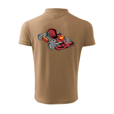 Motokára červená