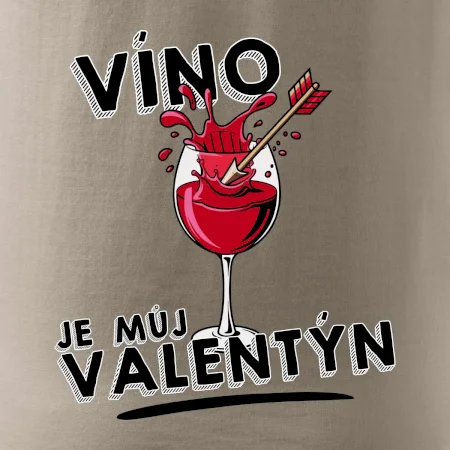 Víno je můj valentýn