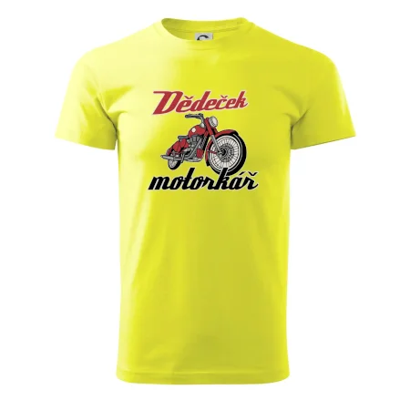 Dědeček motorkář