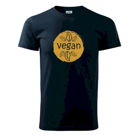 Vegan hnědá kruh