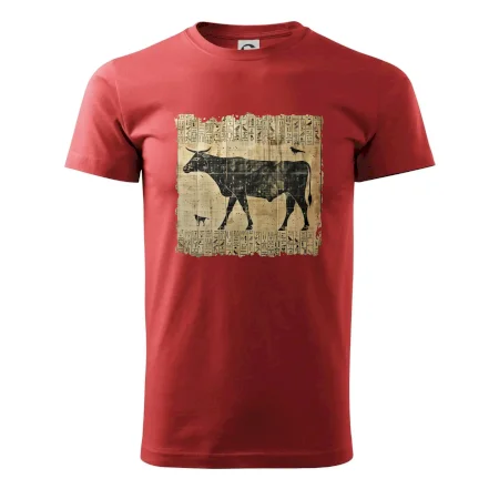 Egyptské hieroglyfy kráva