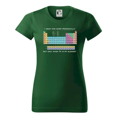 I wear this shirt periodically but only when I'm in my element