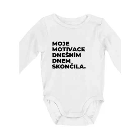 MOJE MOTIVACE DNEŠNÍM DNEM SKONČILA.