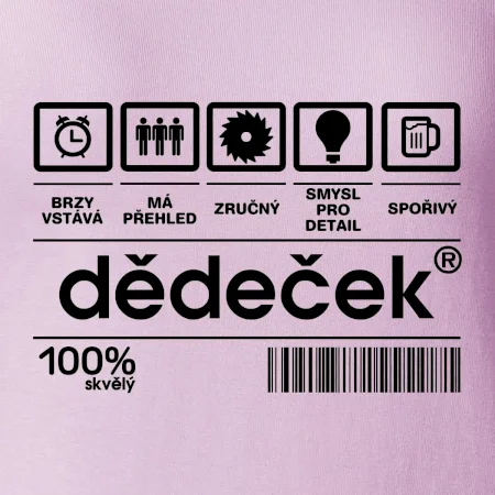 Čárový kód dědeček