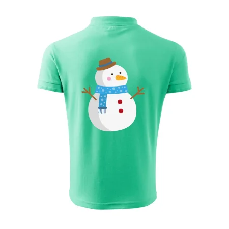 Sněhulák se šálou