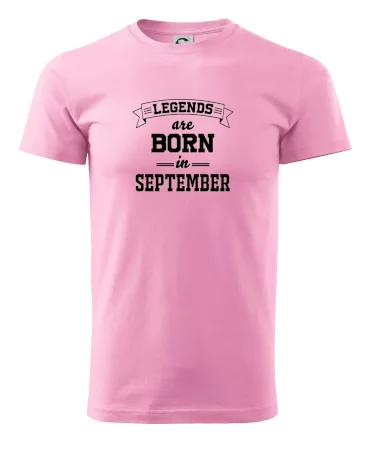 Legends are born in September