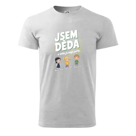 Děda a jeho parta (obrázky a jména vnuků)