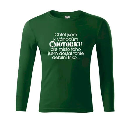 Chtěl jsem dostat motorku - Vánoce