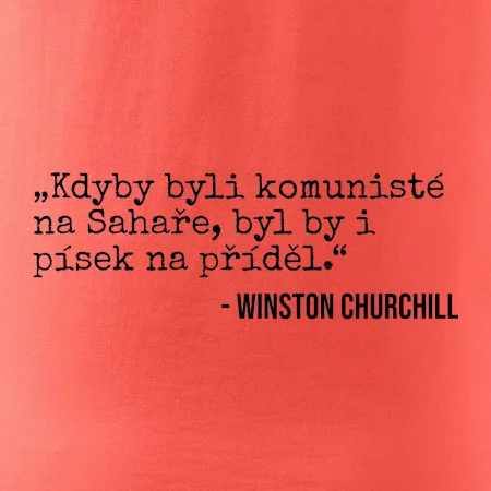 Kdyby byli komunisté na Sahaře, byl by i písek na příděl