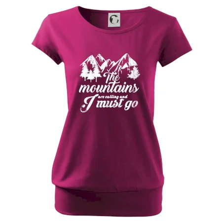 The mountains are calling and i must go