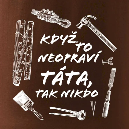 Když to neopraví táta, tak nikdo černobílé