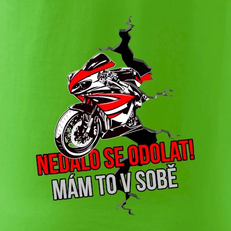 Nedalo se odolat, mám to v sobě silniční motorka