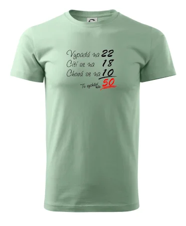 Vypadá, cítí se, chová se - 50 let