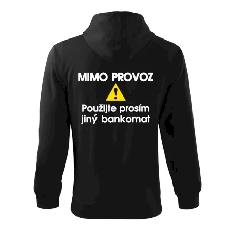 Mimo provoz - použijte jiný bankomat