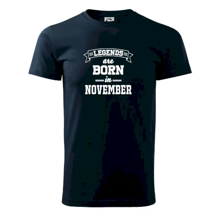 Legends are born in November