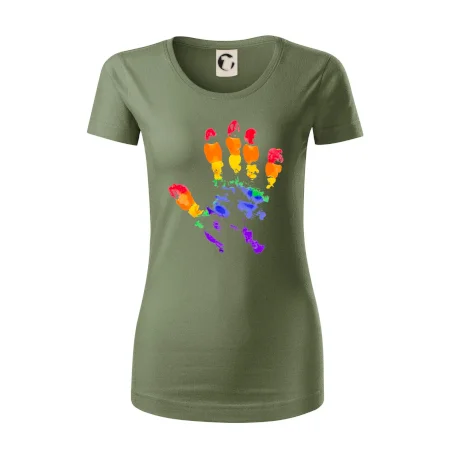 LGBT hand print