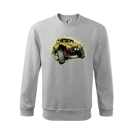 Žlutý offroad s navijákem