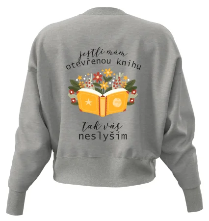 Jestli mám otevřenou knihu, tak vás neslyším