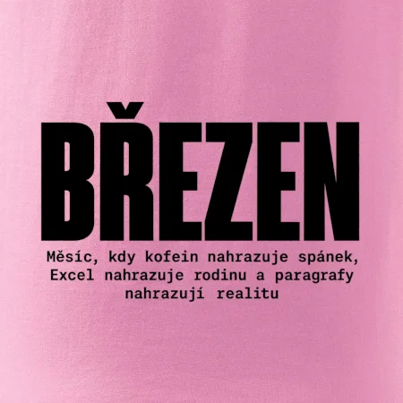 Březen kofein místo spánku