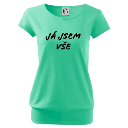 Nápis Já jsem vše!