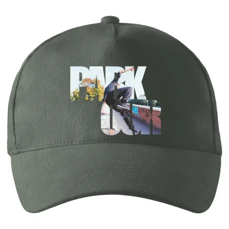 Parkour nápis ve městě