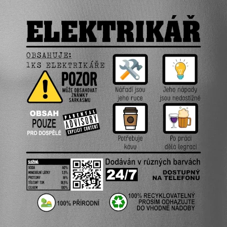 Profese - informace o produktu - elektrikář