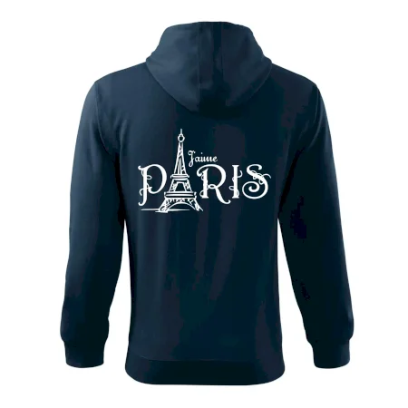 Paris nápis Eiffelovka rovný