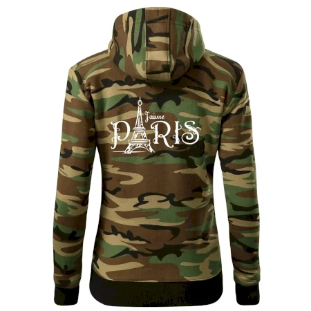 Paris nápis Eiffelovka rovný