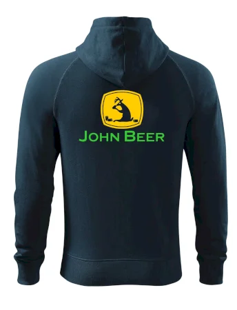 John Beer jelen s pivem