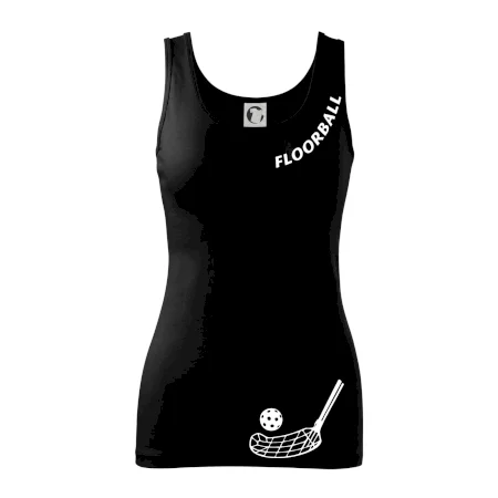 Floorball nápis šikmo