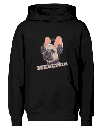Francouzský buldoček neslyším