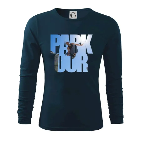Parkour nápis nebe