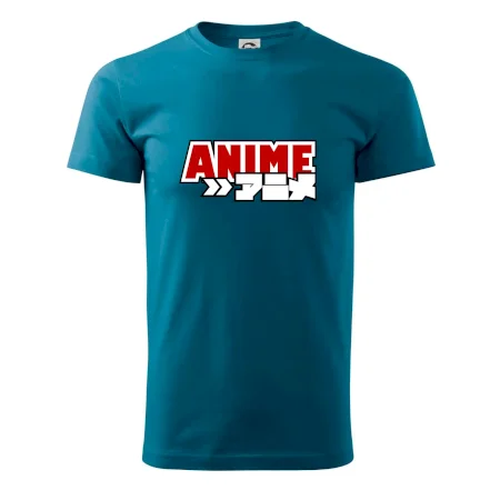 Anime nápis červený