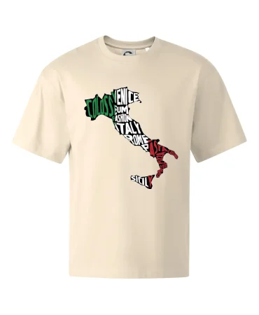 Mapy - názvy měst - Italie