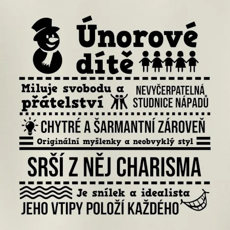 Narozeniny únor