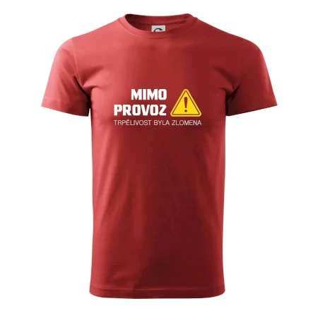 Mimo provoz - trpělivost byla zlomena