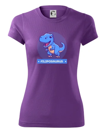 Dinosauří jména - modrý dinosaurus