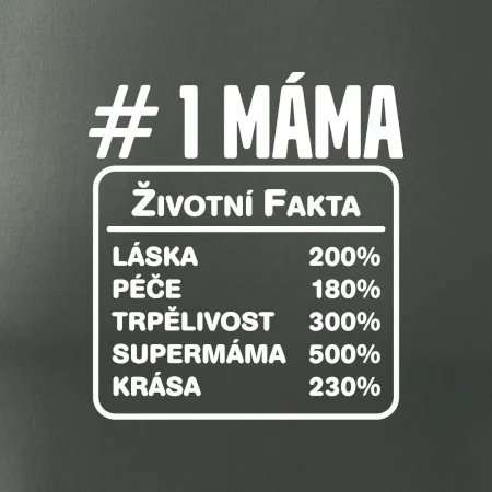 Životní fakta - máma
