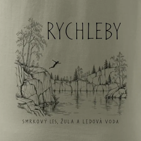 Rychleby smrkový les žula a ledová voda