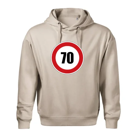 Dopravní značka - omezení rychlosti 70